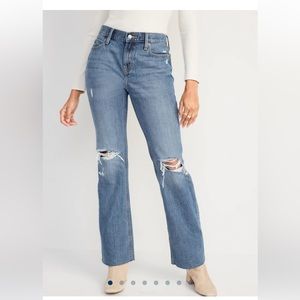 Old Navy Low Rise Boot Cut Denim Jeans